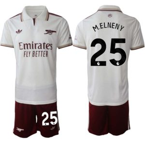Arsenal Herr Tredjeställ 2025/26 – Mohamed Elneny 25 – Kortärmad Fotbollströja + Shorts