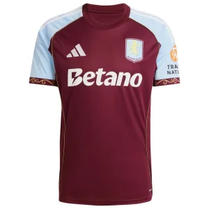 Aston Villa Herr Hemmatröja 2025/26 Kortärmad Fotbollströja