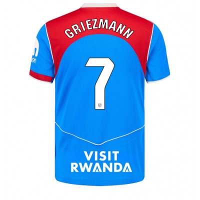 Atlético Madrid Tredjetröja 2025/26 Herr Antoine Griezmann #7 Kortärmad