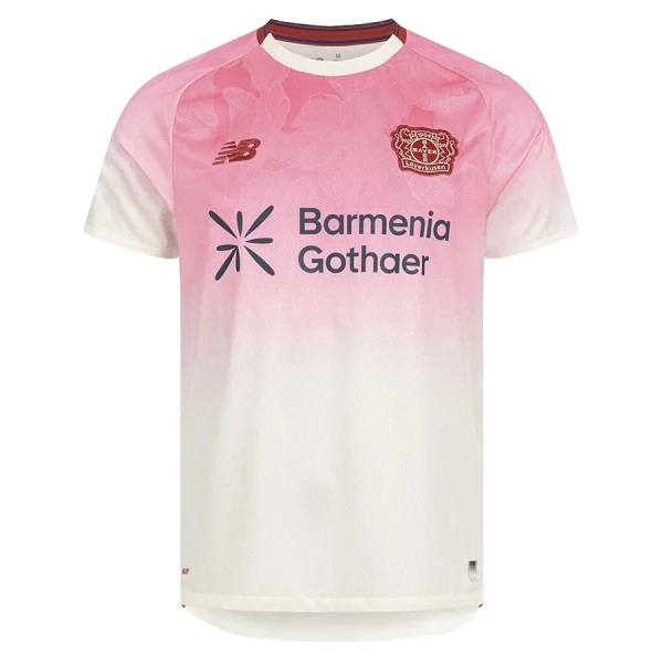 Bayer 04 Leverkusen Bortatröja 2025/26 Kortärmad Fotbollströja