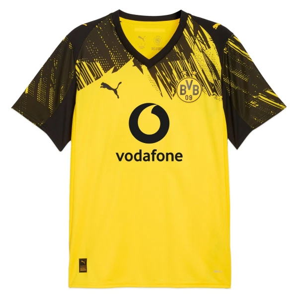 Borussia Dortmund Hemmatröja 2025/26 Kortärmad Fotbollströja