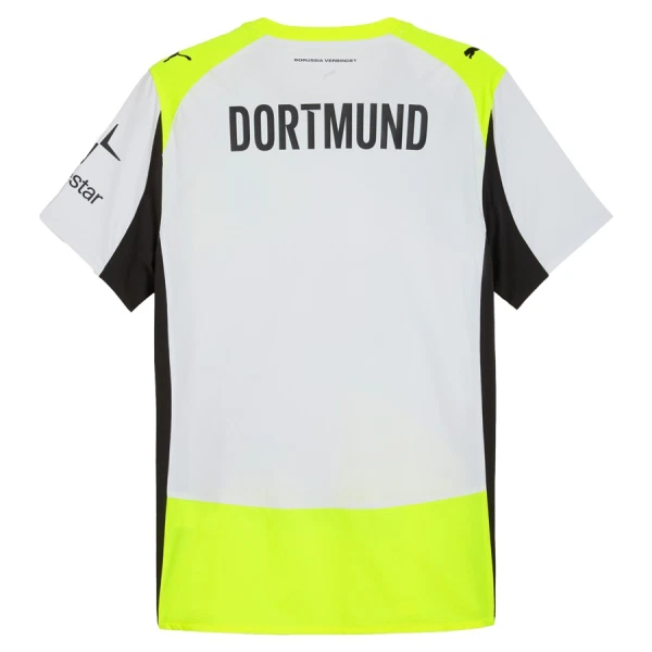 Borussia Dortmund Herr Bortatröja 2025/26 Kortärmad Fotbollströja-1