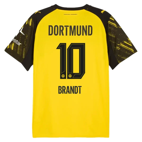 Borussia Dortmund Herr Hemmatröja 2025/26 – Julian Brandt 10 – Kortärmad Fotbollströja 1 Borussia Dortmund Herr Hemmatröja 2025/26 – Julian Brandt 10 – Kortärmad Fotbollströja