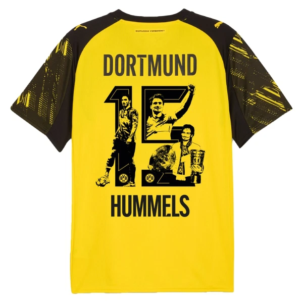 Borussia Dortmund Herr Hemmatröja 2025/26 Special Edition – Mats Hummels 15 – Kortärmad Fotbollströja