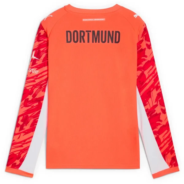 Borussia Dortmund Röd Målvaktströja Herr 2025/26 – Långärmad Fotbollströja 2 Borussia Dortmund Målvaktströja Herr Långärmad Röd 2025-26