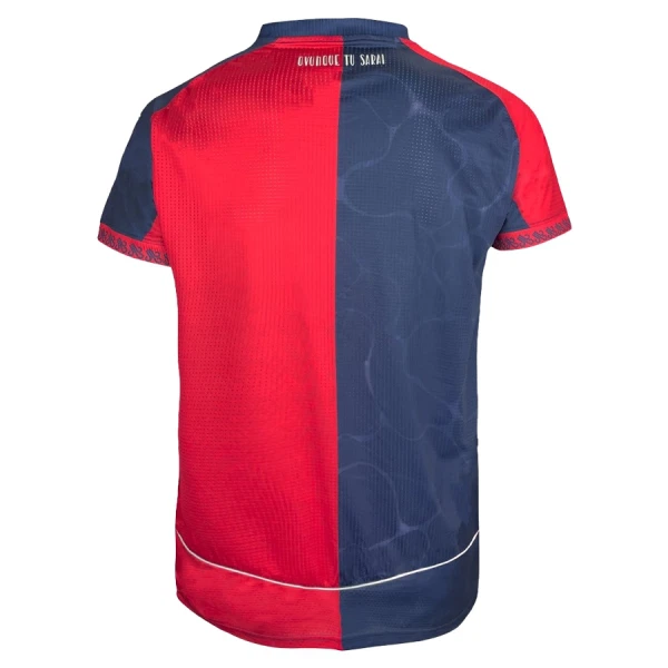 Cagliari Calcio Herr Hemmatröja 2025/26 Kortärmad Fotbollströja 2 Cagliari Calcio Hemmatröja Herr 2025-26