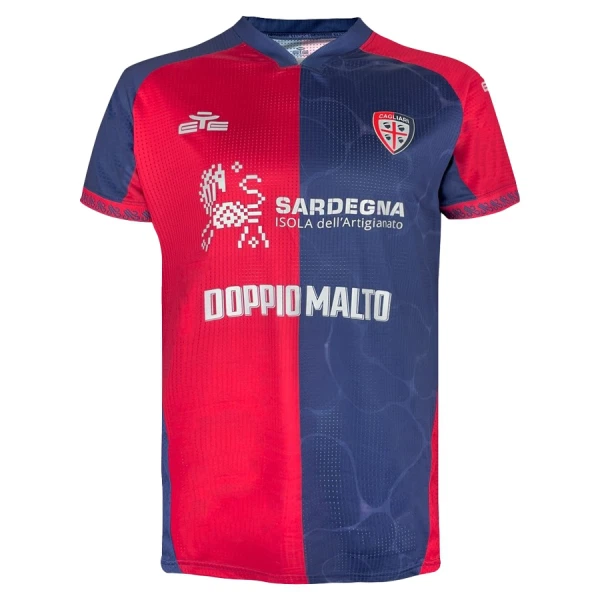 Cagliari Calcio Herr Hemmatröja 2025/26 Kortärmad Fotbollströja 1 Cagliari Calcio Herr Hemmatröja 2025/26 Kortärmad Fotbollströja