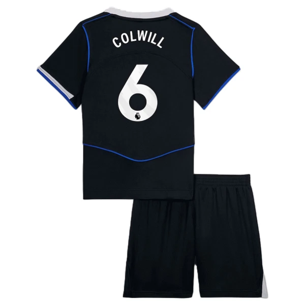 Chelsea FC Barn Tredjeställ 2025/26 Levi Colwill 6 Kortärmad Tröja + Shorts