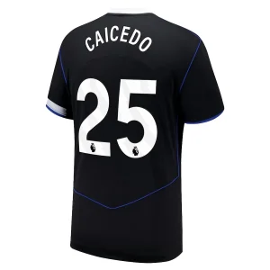 Chelsea FC Herr Tredjetröja 2025/26 Moisés Caicedo 25 Kortärmad Fotbollströja