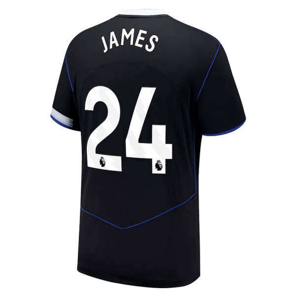 Chelsea FC Herr Tredjetröja 2025/26 Reece James 24 Kortärmad Fotbollströja 1 Chelsea FC Herr Tredjetröja 2025/26 Reece James 24 Kortärmad Fotbollströja