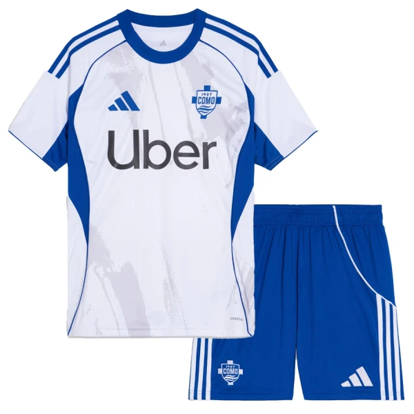 Como Barn Bortaställ 2025/26 Kortärmad Tröja + Shorts 1 Como Barn Bortaställ 2025/26 Kortärmad Tröja + Shorts