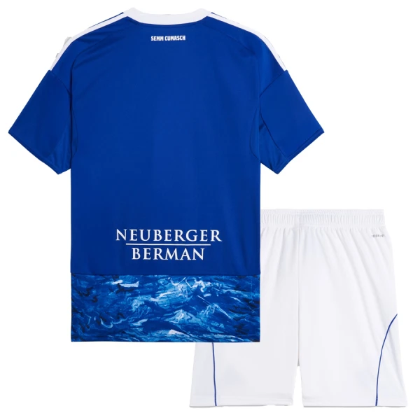 Como Barn Hemmaställ 2025/26 Kortärmad Tröja + Shorts-1