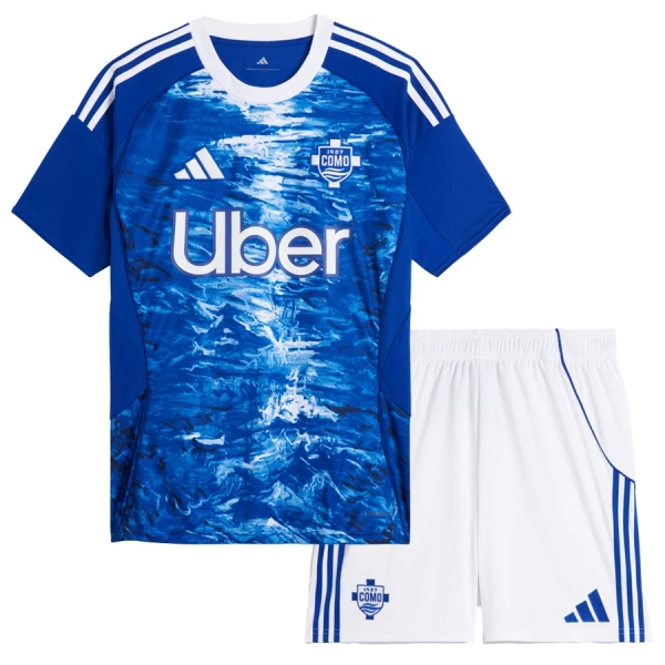 Como Barn Hemmaställ 2025/26 Kortärmad Tröja + Shorts