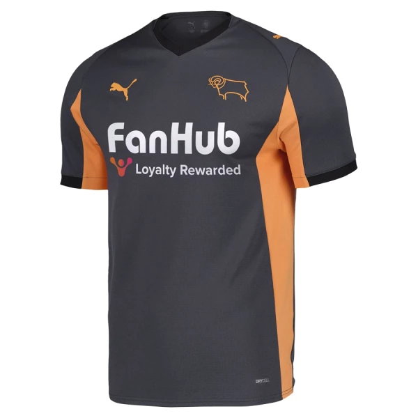 Derby County Herr Bortatröja 2025/26 Kortärmad Fotbollströja