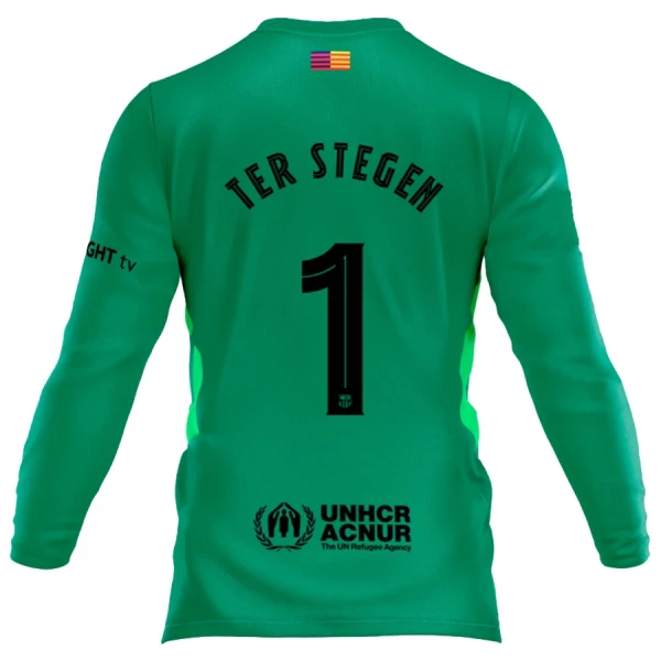FC Barcelona Herr Målvaktströja 2025/26 – Ter Stegen 1 – Långärmad Fotbollströja 1 FC Barcelona Herr Målvaktströja 2025/26 – Ter Stegen 1 – Långärmad Fotbollströja