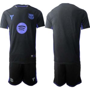 FC Barcelona x Kobe Bryant Pre-Match Bortatröja Herr 2025/26 – Kortärmad Fotbollströja + Shorts