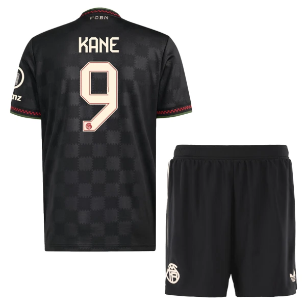 FC Bayern München Barn Tredjeställ 2025/26 – Harry Kane 9 – Kortärmad Fotbollströja + Shorts 1 FC Bayern München Barn Tredjeställ 2025/26 – Harry Kane 9 – Kortärmad Fotbollströja + Shorts