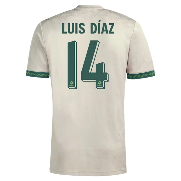 FC Bayern München Herr Oktoberfesttröja 2025/26 Luis Díaz 14 Kortärmad Fotbollströja 1 FC Bayern München Herr Oktoberfesttröja 2025/26 Luis Díaz 14 Kortärmad Fotbollströja