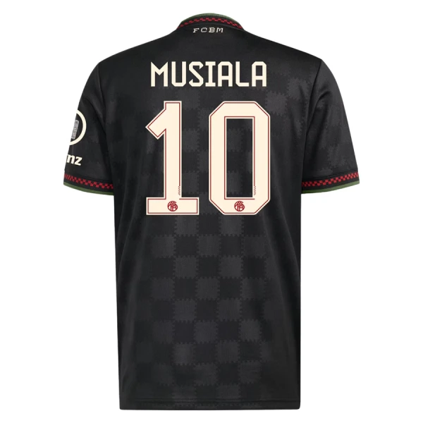 FC Bayern München Herr Tredjetröja 2025/26 – Jamal Musiala 10 – Kortärmad Fotbollströja 1 FC Bayern München Herr Tredjetröja 2025/26 – Jamal Musiala 10 – Kortärmad Fotbollströja