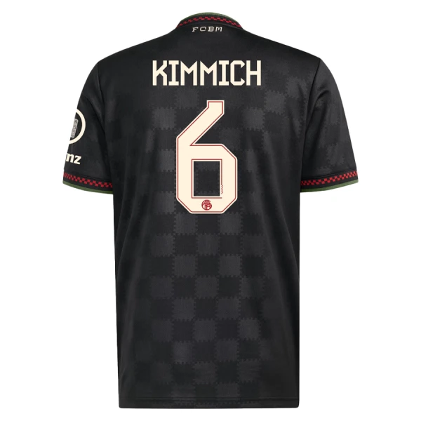 FC Bayern München Herr Tredjetröja 2025/26 – Joshua Kimmich 6 – Kortärmad Fotbollströja 1 FC Bayern München Herr Tredjetröja 2025/26 – Joshua Kimmich 6 – Kortärmad Fotbollströja
