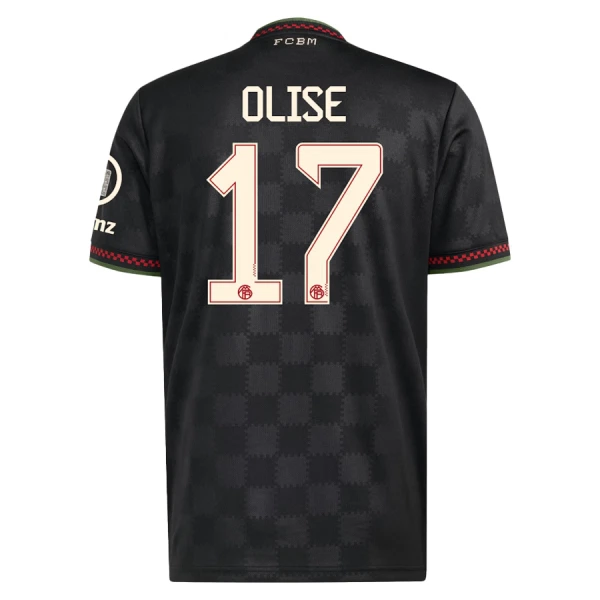 FC Bayern München Herr Tredjetröja 2025/26 – Michael Olise 17 – Kortärmad Fotbollströja 1 FC Bayern München Herr Tredjetröja 2025/26 – Michael Olise 17 – Kortärmad Fotbollströja