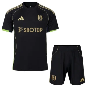 Fulham FC Barn Tredjeställ 2025/26 Kortärmad Tröja + Shorts