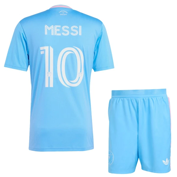 Inter Miami CF Barn Tredjeställ 2025/26 Lionel Messi 10 Kortärmad Tröja + Shorts 1 Inter Miami CF Barn Tredjeställ 2025/26 Lionel Messi 10 Kortärmad Tröja + Shorts