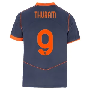Inter Milan Herr Tredjetröja 2025/26 Marcus Thuram 9 Kortärmad Fotbollströja
