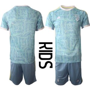 Juventus Barn Bortaställ 2025/26 Kortärmad Tröja + Shorts