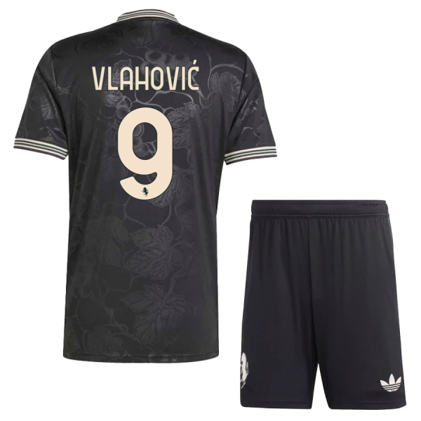 Juventus Barn Tredjeställ 2025/26 Dušan Vlahović 9 Kortärmad Tröja + Shorts 1 Juventus Barn Tredjeställ 2025/26 Dušan Vlahović 9 Kortärmad Tröja + Shorts