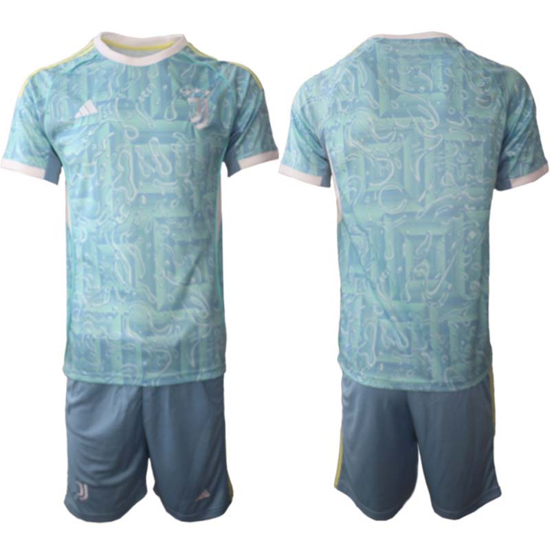 Juventus Bortaställ 2025/26 Herr Kortärmad Fotbollströja med Shorts 1 Juventus Herr Bortaställ 2025/26 Kortärmad Tröja + Shorts