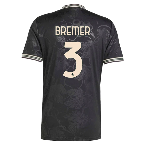 Juventus Herr Tredjetröja 2025/26 Gleison Bremer 3 Kortärmad Fotbollströja 1 Juventus Herr Tredjetröja 2025/26 Gleison Bremer 3 Kortärmad Fotbollströja