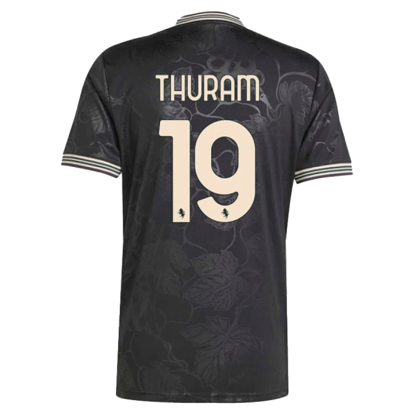 Juventus Herr Tredjetröja 2025/26 Khéphren Thuram 19 Kortärmad Fotbollströja Juventus Herr Tredjetröja 2025/26 Khéphren Thuram 19 Kortärmad Fotbollströja