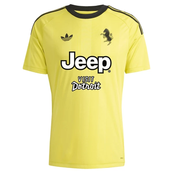 Juventus Målvaktströja Tredje Herr 2025-26 Gul Kortärmad Fotbollströja 1 Juventus Målvaktströja Tredje Herr 2025-26 Gul Kortärmad Fotbollströja