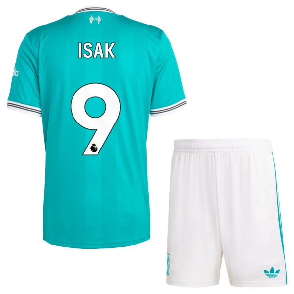 Liverpool Barn Tredjeställ 2025/26 Alexander Isak 9 Kortärmad Tröja + Shorts 1 Liverpool Barn Tredjeställ 2025/26 Alexander Isak 9 Kortärmad Tröja + Shorts