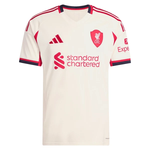 Liverpool Bortatröja Herr 2025/26 Alexis Mac Allister 10 Kortärmad Fotbollströja 2 Liverpool Bortatröja 2025/26 Herr Kortärmad Fotbollströja + Shorts