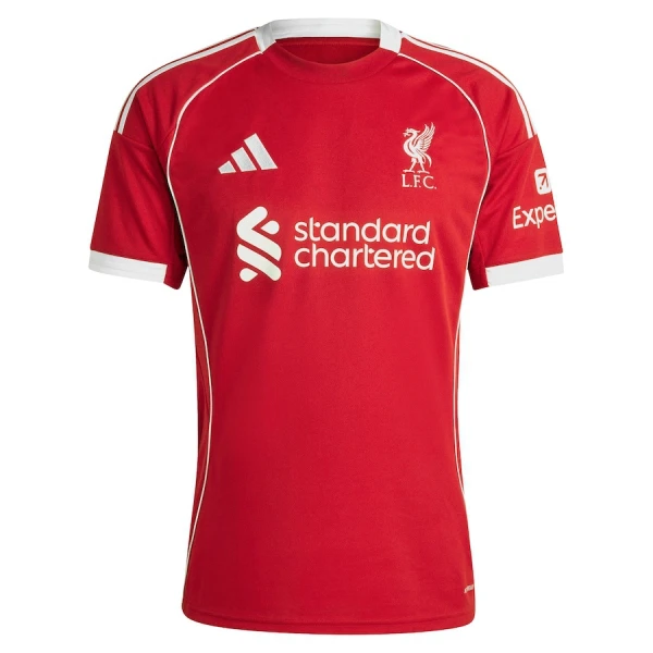Liverpool Hemmatröja Herr 2025/26 Alexander Isak 9 Kortärmad Fotbollströja 2 Liverpool Hemmatröja 2025/26 Herr Kortärmad Fotbollströja + Shorts