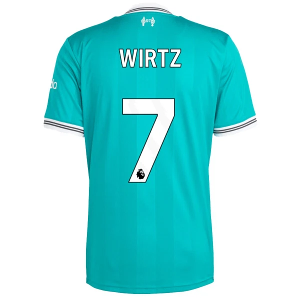 Liverpool Tredjetröja Herr 2025/26 Florian Wirtz 7 Kortärmad Fotbollströja 1 Liverpool Tredjetröja Herr 2025/26 Florian Wirtz 7 Kortärmad Fotbollströja + Shorts