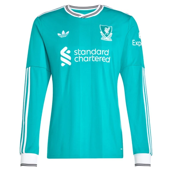 Liverpool Tredjetröja Herr 2025/26 Långärmad Fotbollströja 1 Liverpool Tredjetröja Herr 2025/26 Långärmad Fotbollströja