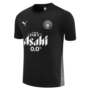 Manchester City Träningströja Herr 2025-26 Svart Kortärmad Fotbollströja