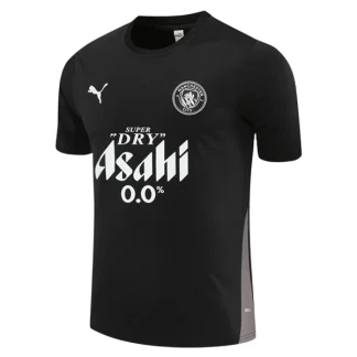 Manchester City Träningströja Herr 2025-26 Svart Kortärmad Fotbollströja