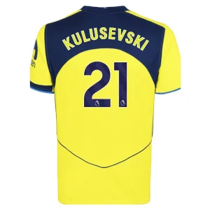 Tottenham Hotspur Tredjetröja Herr 2025/26 Dejan Kulusevski 21 Kortärmad Fotbollströja