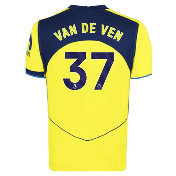 Tottenham Hotspur Tredjetröja Herr 2025/26 Micky van de Ven 37 Kortärmad Fotbollströja 1 Tottenham Hotspur Tredjetröja Herr 2025/26 Micky van de Ven 37 Kortärmad Fotbollströja