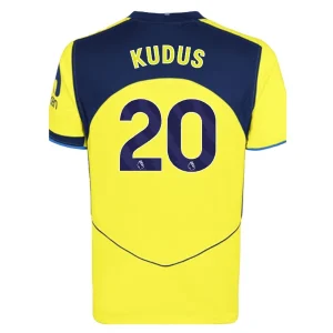 Tottenham Hotspur Tredjetröja Herr 2025/26 Mohammed Kudus 20 Kortärmad Fotbollströja