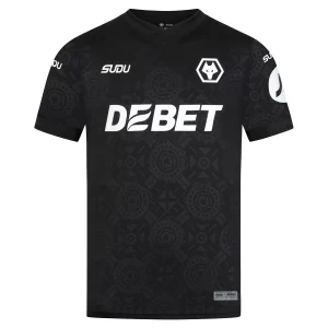 Wolves FC Målvaktströja Herr 2025/26 Svart Kortärmad Fotbollströja