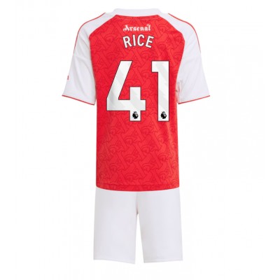 Arsenal Barn Hemmaställ 2025/26 Declan Rice 41 Kortärmad Tröja + Shorts 1 Arsenal Barn Hemmaställ 2025/26 Declan Rice 41 Kortärmad Tröja + Shorts