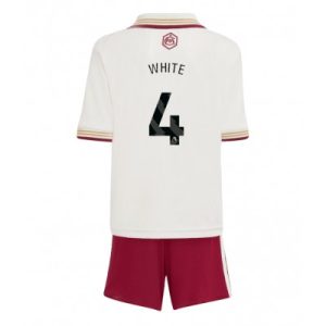 Arsenal Barn Tredjeställ 2025/26 Ben White 4 Kortärmad Tröja + Shorts