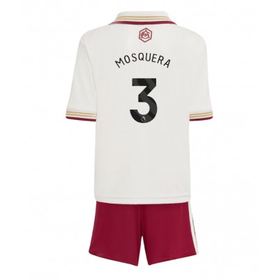 Arsenal Barn Tredjeställ 2025/26 Cristhian Mosquera 3 Kortärmad Tröja + Shorts Arsenal Barn Tredjeställ 2025/26 Cristhian Mosquera 3 Kortärmad Tröja + Shorts
