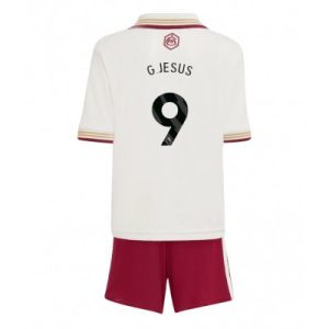 Arsenal Barn Tredjeställ 2025/26 Gabriel Jesus 9 Kortärmad Tröja + Shorts