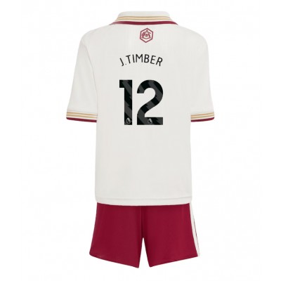Arsenal Barn Tredjeställ 2025/26 Jurrien Timber 12 Kortärmad Tröja + Shorts 1 Arsenal Barn Tredjeställ 2025/26 Jurrien Timber 12 Kortärmad Tröja + Shorts